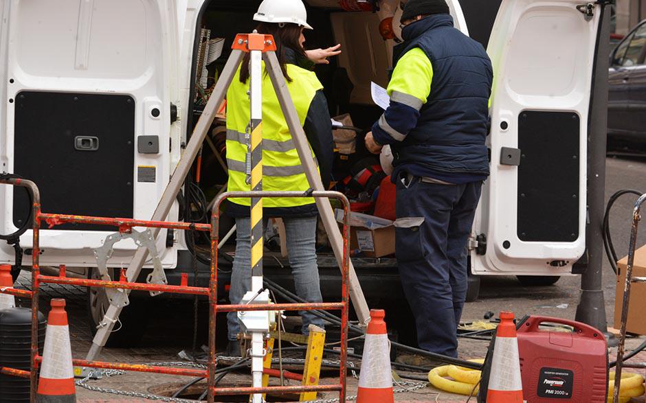 camion pompage assainissement Épinay-sur-Seine
